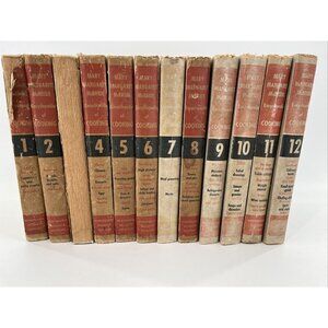 Mary Margaret McBride Encyclopedia Of‎ Cooking Volumes 1-12 Cookbook Set 1958